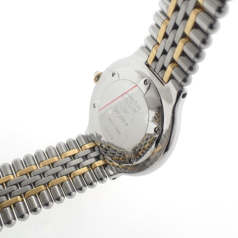 Image 11 of Cartier Must 21; Gold/steel women's watch