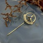 Image 2 of Vintage 8 Crt. lapel pin, tie pin | Mercedes Benz logo