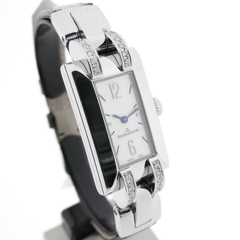 Image 15 of Jaeger LeCoultre Idéale; Ladies watch with diamonds