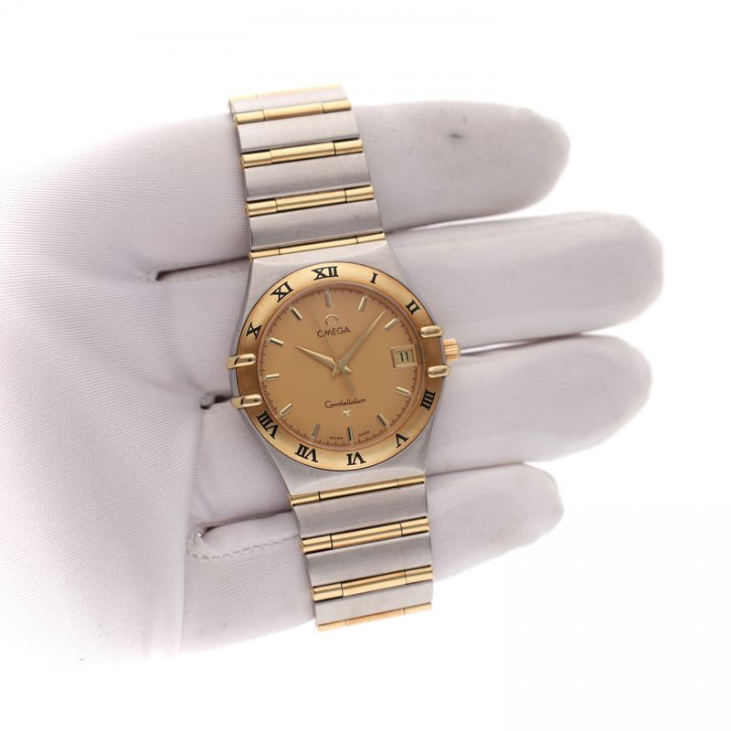 Image 7 of Omega Constellation 'Full-Bar' 1212.30.00; Bicolor Men's Watch