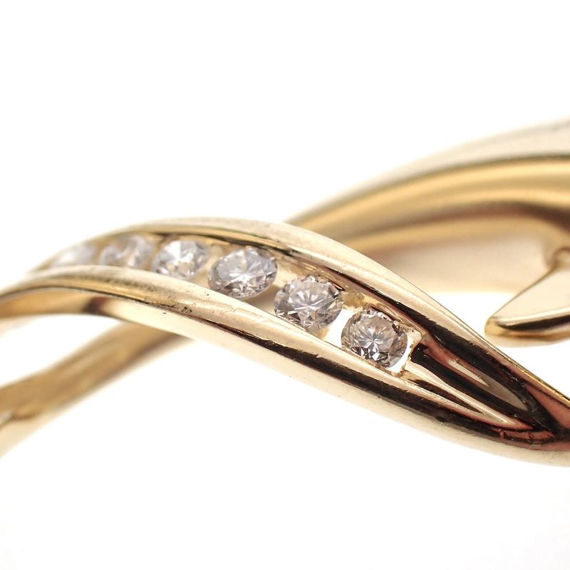 Image 4 of Golden dolphin pendant with diamonds