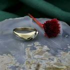 Image 2 of Two-tone gold solitaire ring with diamond