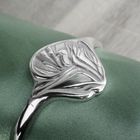 Image 10 of Silver bracelet with fantasy design | Ø 60 mm