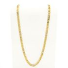 Image 1 of Two-tone gold navy link necklace