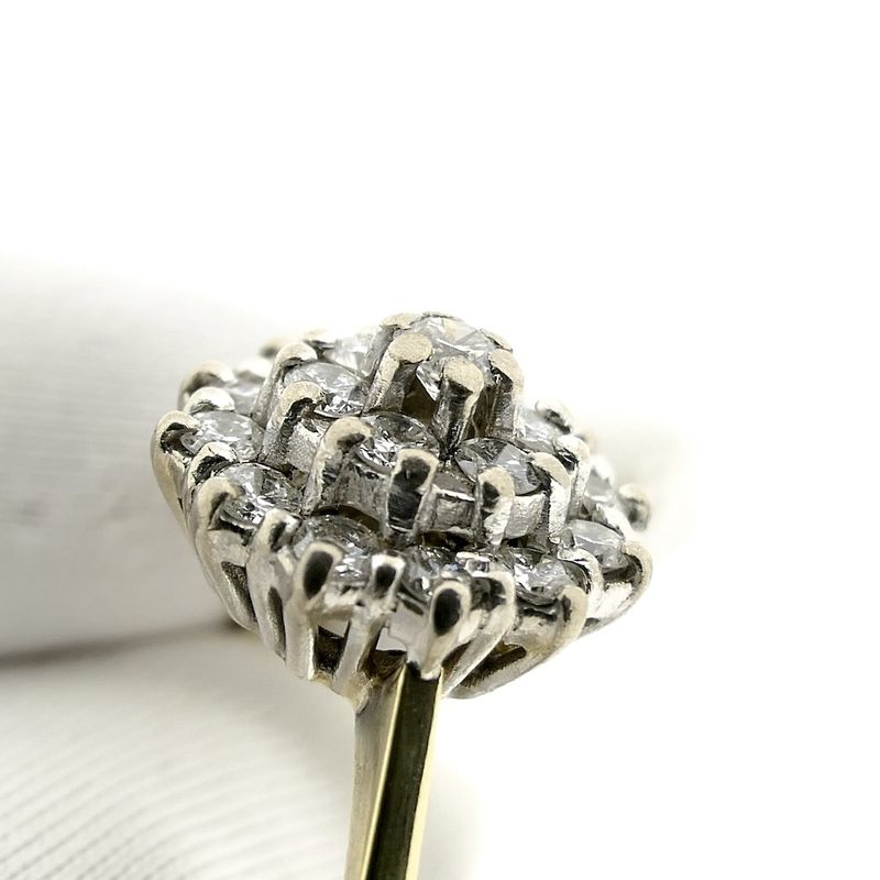 Image 4 of Gold cocktail ring with diamond | 0.60 ct.