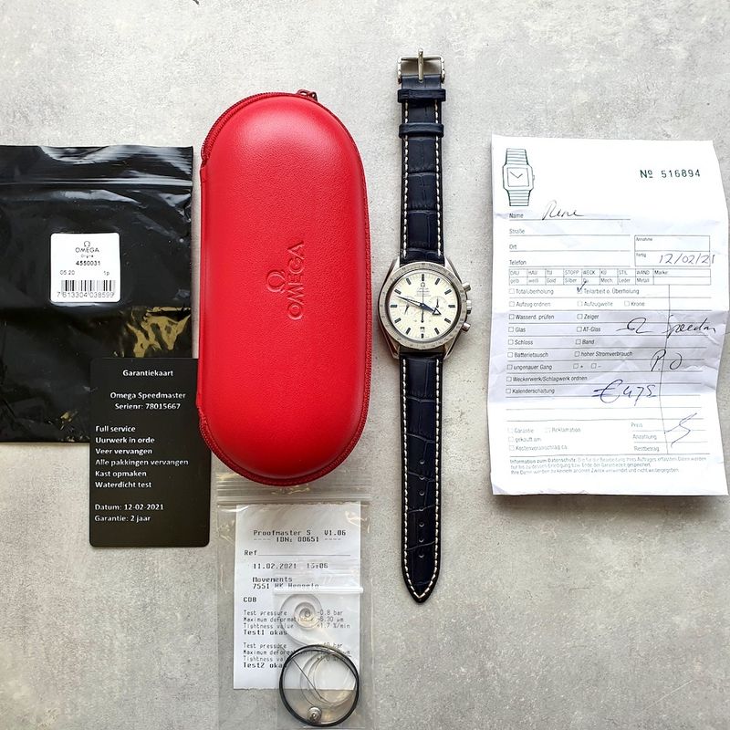 Image 7 of Omega Speedmaster Broad Arrow Chronograph Men's Watch