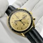 Image 17 of Omega Speedmaster Reduced 175.0032; 18k. gouden chronograaf horloge