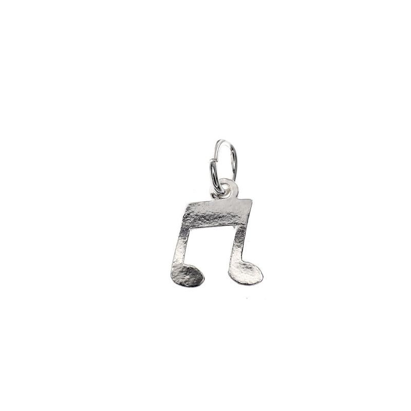 Image 3 of Silver charm; Musical note