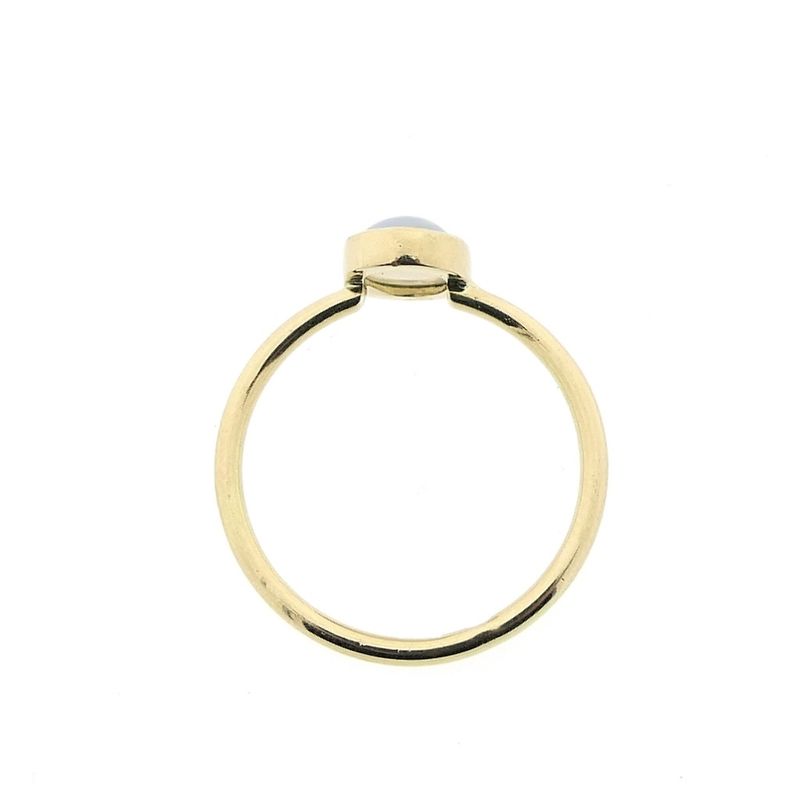 Image 5 of Gold ring with precious opal