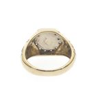 Image 5 of Two-tone gold ring with Mercedes logo