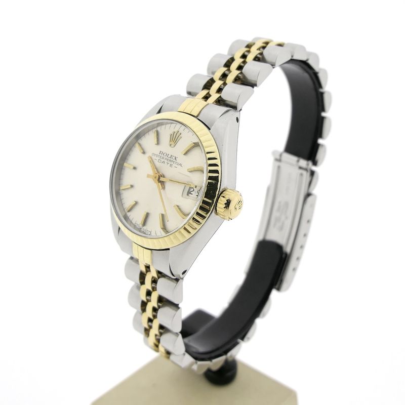 Image 2 of Rolex Datejust 26mm 6917; Gold/steel ladies watch