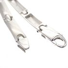 Image 3 of Silver smooth link bracelet | 19 cm