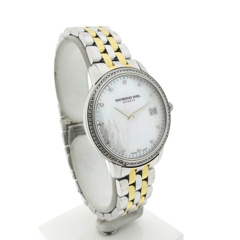 Image 2 of Raymond Weil Toccata 5388-STP-97081; Bi-color women's watch with diamonds