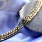 Image 2 of Two-tone gold zigzag link bracelet