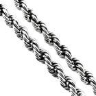 Image 3 of Silver Twisted Link Chain