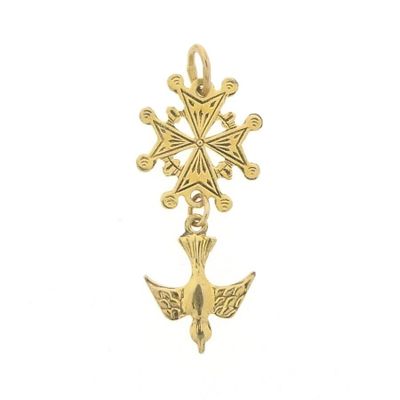 Image 1 of Gold pendant | Huguenot Cross
