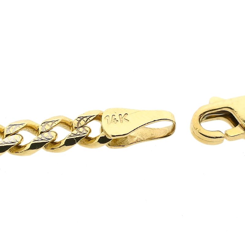 Image 5 of Midas Gold Gourmet Link Necklace; 14 Karat; 47.5 cm