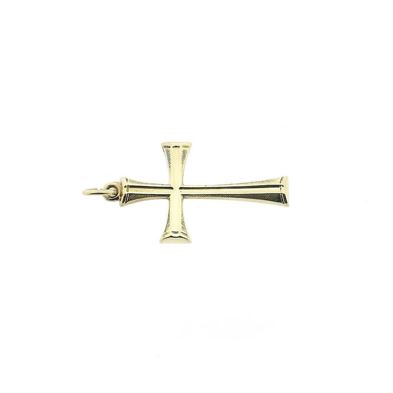 Image 3 of Gold pendant of a cross