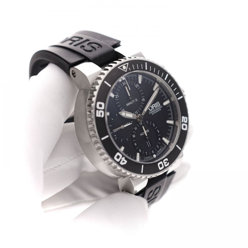 Image 11 of Oris Aquis Chronograph 01 774 7655 4154-07; Automatic Men's Watch