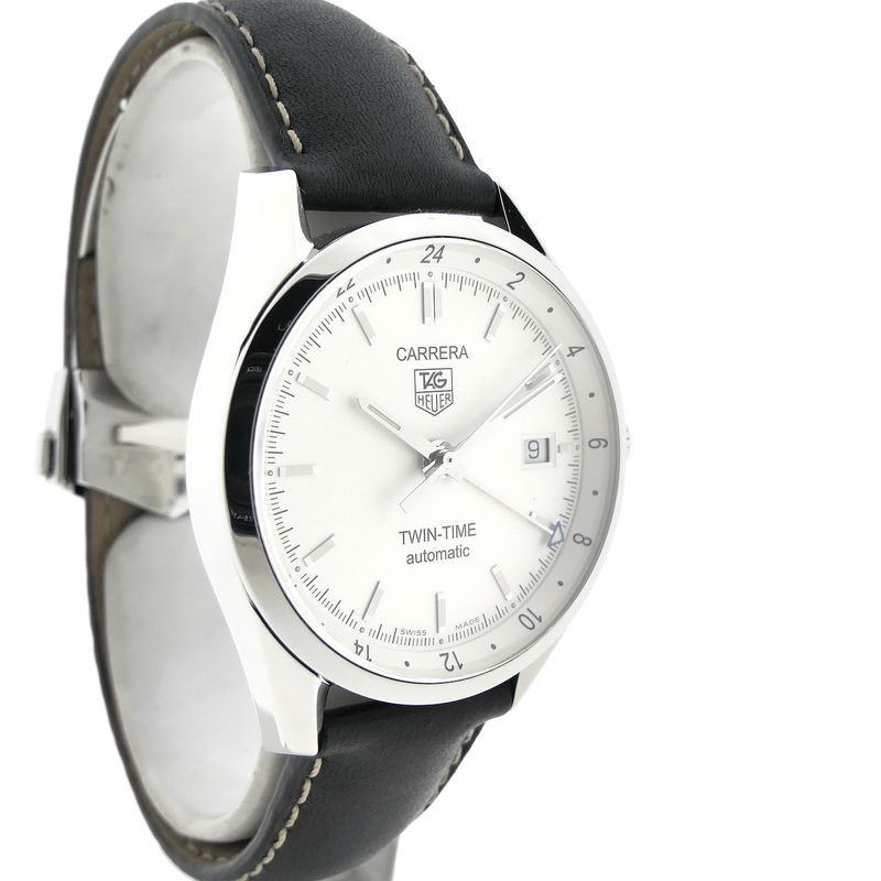 Image 3 of TAG Heuer Carrera Twin-Time WV2116; Automatic men's watch