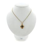 Image 3 of Gold pendant with garnet