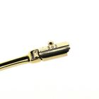 Image 5 of Gold heart bracelet with zirconia | 19 cm