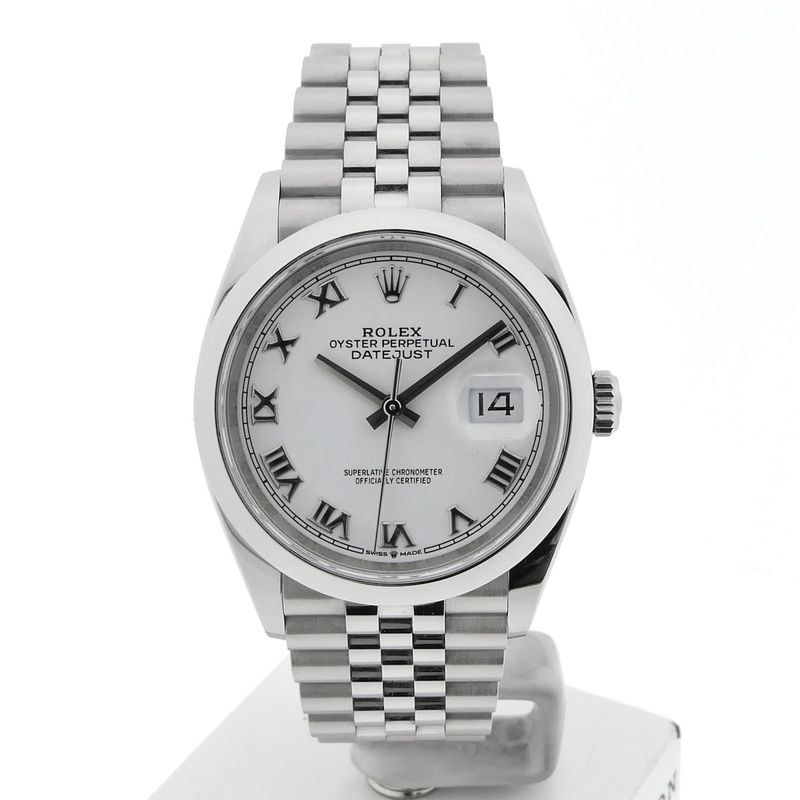Image 1 of Rolex Datejust 36mm 'White Roman' 126200; Automatic watch