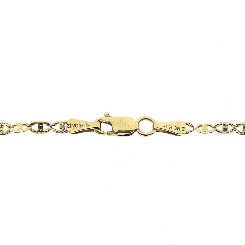 Image 5 of Golden fantasy link chain | 51.5 cm