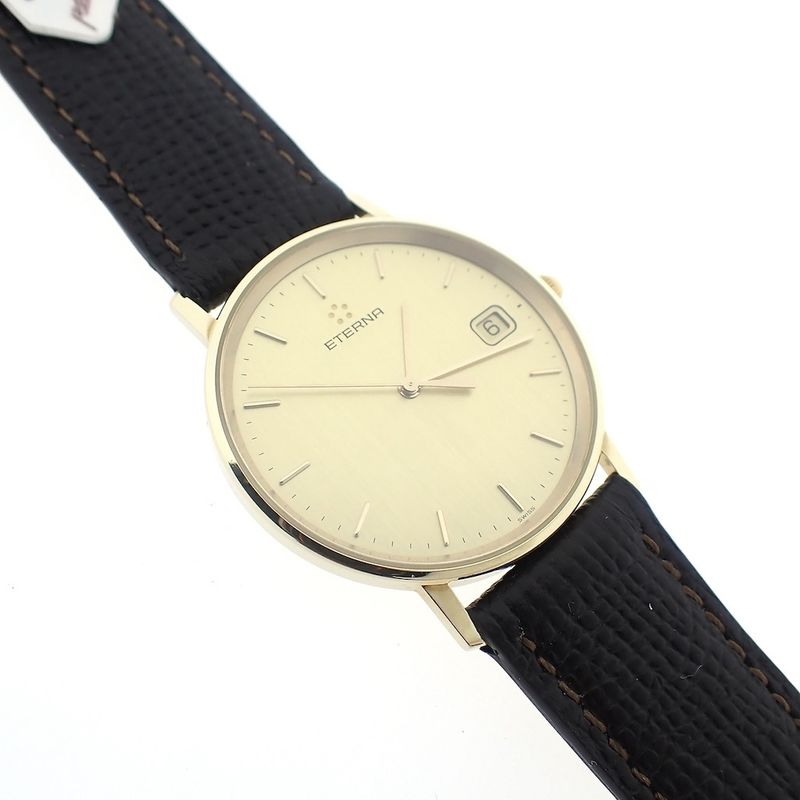 Image 7 of Eterna Swiss; 14k gold men's watch