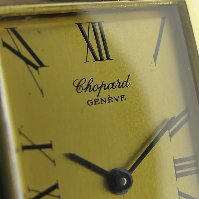 Image 5 of Chopard Classic Tank; Vintage 18k gold watch