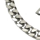 Image 3 of Silver gourmet link chain | 62 cm