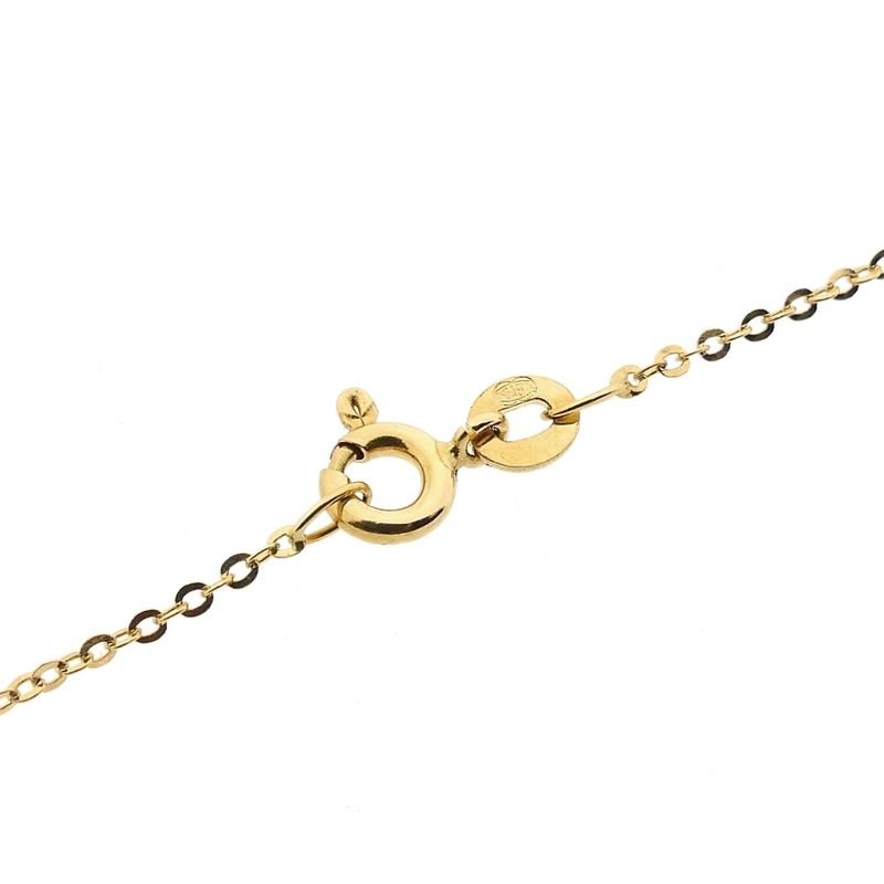 Image 4 of Gold Cable Chain Necklace