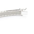 Image 3 of Silver refined link bracelet | 19 cm