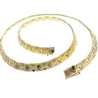 Image 5 of Gold heavy fantasy link necklace; Exclusive | 43 cm