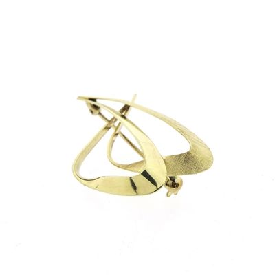 Image 2 of Vintage gold brooch