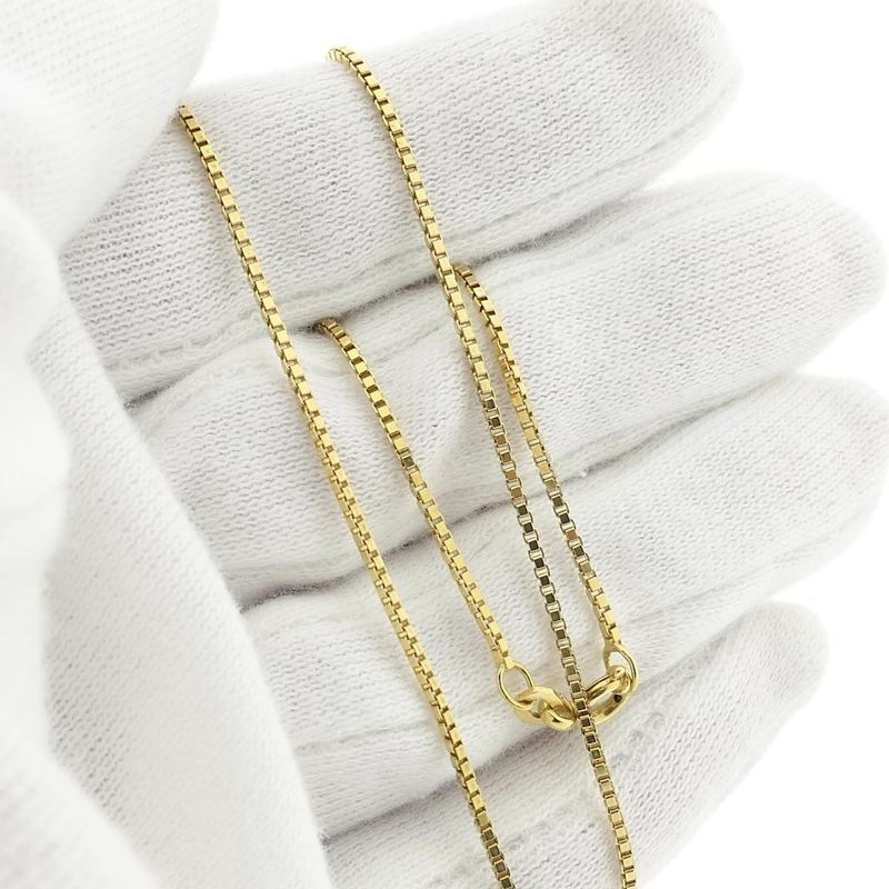 Image 6 of Golden Venetian link chain