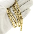 Image 9 of Exclusive long gold flat king chain | 60 cm