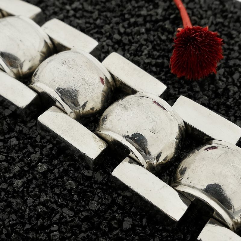 Image 12 of Silver Buddha to Buddha bracelet; Batul