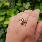 Image 6 of Vintage gold ring with zirconia