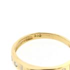 Image 5 of Gold ring with zirconia