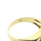 Image 6 of Gold ring with pearl and zirconia