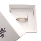 Image 5 of Gold pavé ring with diamond; 0.375 ct.