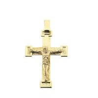 Gold pendant of cross with corpus