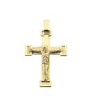 Image 1 of Gold pendant of cross with corpus