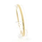 Image 1 of Golden Flat Gourmet Link Bracelet