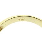 Image 7 of Golden fantasy ring with diamond 0.01 ct.