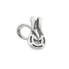 Image 4 of White gold pendant with zirconia