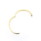 Afbeelding 7 van Gouden slavenarmband met gravures; Maat M/L