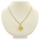 Image 3 of Gold zodiac sign pendant; Cancer