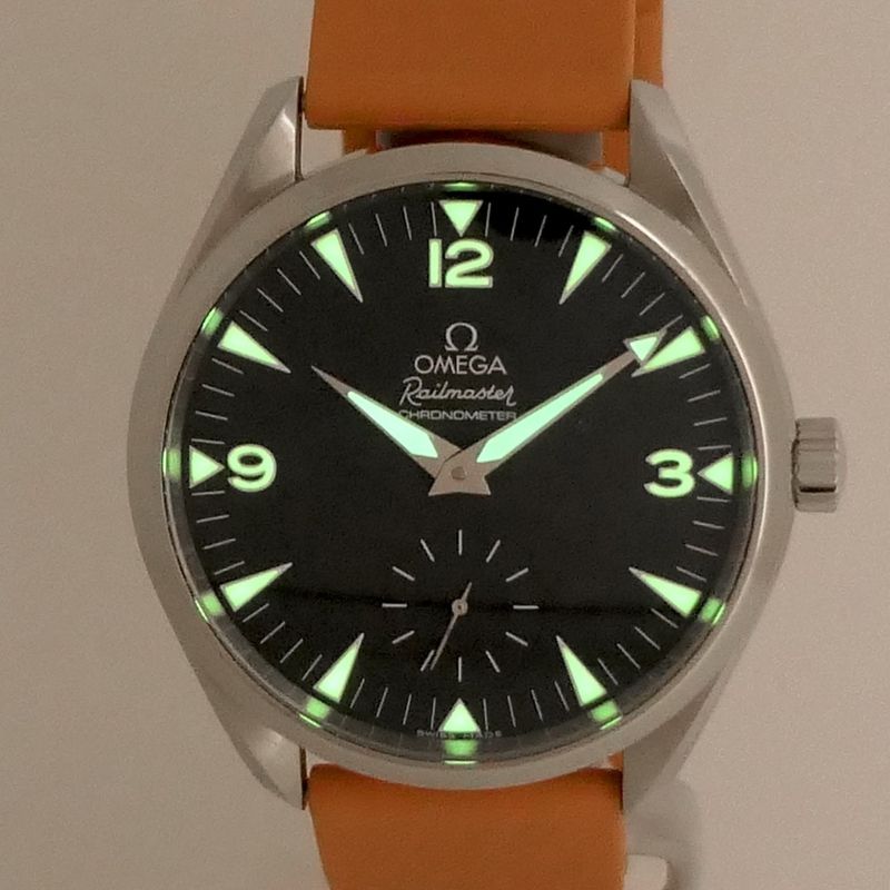 Image 9 of Omega Railmaster XXL Chronometer; Men's watch